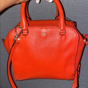 Tory Burch Orange Small Satchel